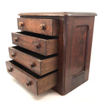 Lovely Antique Four Drawer "Salesman Sample" Chest