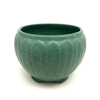 Lovely Matte Green Glazed Antique Weller Arts and Crafts Jardiniere