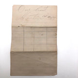 Letter from Ailing Grandmother, with House Drawing