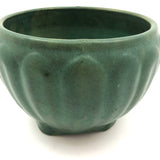 Matte Green Glazed Arts and Crafts Jardiniere