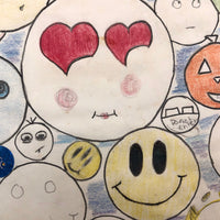 Funny Faces "Emotions" Surprise Drawing, c. 1980