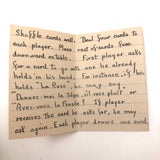 Handmade, Hand-drawn "Parlons-Francais" Playing Cards (Complete Deck, 60 Cards)