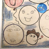 Funny Faces "Emotions" Surprise Drawing, c. 1980