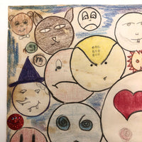 Funny Faces "Emotions" Surprise Drawing, c. 1980