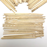 Amazing Chinese Carved Bone Antique Spellicans Set