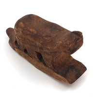 Very Rustic Wooden Rocking Cat