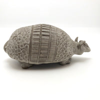Hand Sculpted Ceramic Armadillo