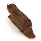Very Rustic Wooden Rocking Cat