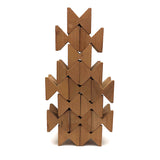 Vintage Naef Wooden Stacking Bocks  - Set of Seventeen