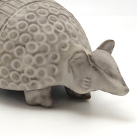 Hand Sculpted Ceramic Armadillo