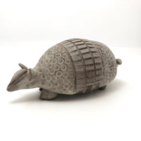 Hand Sculpted Ceramic Armadillo