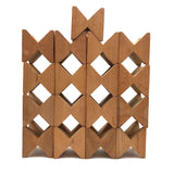 Vintage Naef Wooden Stacking Bocks  - Set of Seventeen