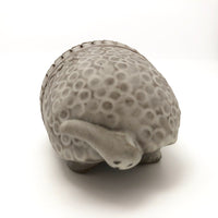 Hand Sculpted Ceramic Armadillo