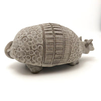 Hand Sculpted Ceramic Armadillo