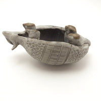 Hand Sculpted Ceramic Armadillo