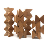 Vintage Naef Wooden Stacking Bocks  - Set of Seventeen