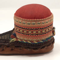 Leather Mocassin Pin Cushion
