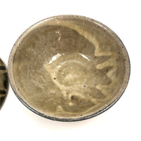 Japanese Inspired Studio Pottery Lidded Bowl with Dog Finial