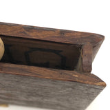Antique Folk Art Hand-carved Snake in a Box!
