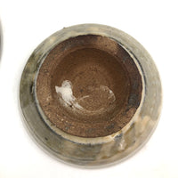Japanese Inspired Studio Pottery Lidded Bowl with Dog Finial