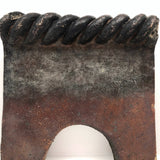 Large English Rope-top Terracotta Garden Edger