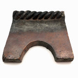 Large English Rope-top Terracotta Garden Edger