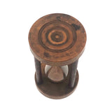 Beautiful Early 19th Century Treen Sand Glass Timer - Approx. 4 Minutes