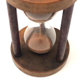 Beautiful Early 19th Century Treen Sand Glass Timer - Approx. 4 Minutes
