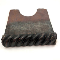 Large English Rope-top Terracotta Garden Edger
