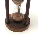 Beautiful Early 19th Century Treen Sand Glass Timer - Approx. 4 Minutes