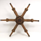 Beautiful Old Wooden Spoke Shaped Whatsit!
