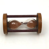 Beautiful Early 19th Century Treen Sand Glass Timer - Approx. 4 Minutes