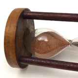 Beautiful Early 19th Century Treen Sand Glass Timer - Approx. 4 Minutes