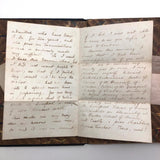 Extraordinary 1865 George Birkenheld Fraktur Writing Commonplace Book