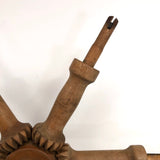 Beautiful Old Wooden Spoke Shaped Whatsit!