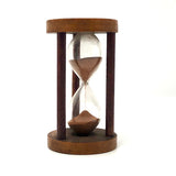 Beautiful Early 19th Century Treen Sand Glass Timer - Approx. 4 Minutes