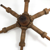 Beautiful Old Wooden Spoke Shaped Whatsit!