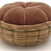Wabanaki Sweetgrass Basket Pin Cushion