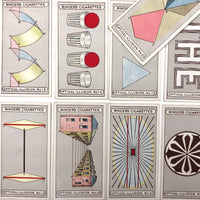 Ringer's c. 1920s Optical Illusion Cigarette Cards, Complete Set of 25