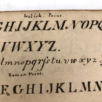 Extraordinary 1865 George Birkenheld Fraktur Writing Commonplace Book