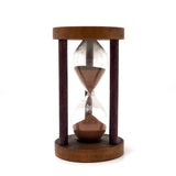Beautiful Early 19th Century Treen Sand Glass Timer - Approx. 4 Minutes