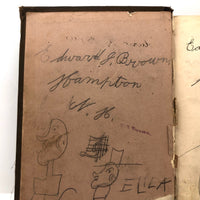 Edward J. Brown's 1878 Reader, with Drawings