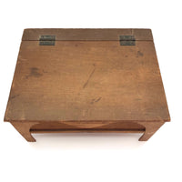 Old Handmade Cigar Box Miniature Desk (Box)