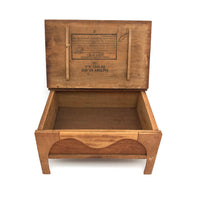 Old Handmade Cigar Box Miniature Desk (Box)