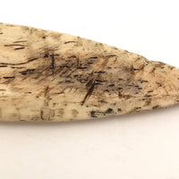 Carved Bone Northwest Coast Native Totem Pole Letter Opener