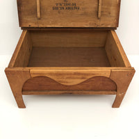 Old Handmade Cigar Box Miniature Desk (Box)