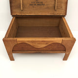 Old Handmade Cigar Box Miniature Desk (Box)