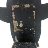 Wonderful Old Handmade Penguin Doorstop with Alligator Paint