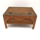 Old Handmade Cigar Box Miniature Desk (Box)