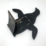 Wonderful Old Handmade Penguin Doorstop with Alligator Paint